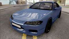 Nissan Silvia S15 Stock Blue para GTA San Andreas