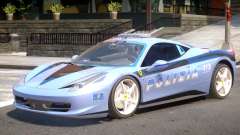 Ferrari 458 Police para GTA 4