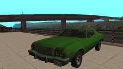 Ford Gran Torino 1974 Verde para GTA San Andreas