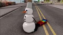 Snowman With Sled para GTA San Andreas