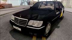 Mercedes-Benz S600L W140 Yandex Taxi Black