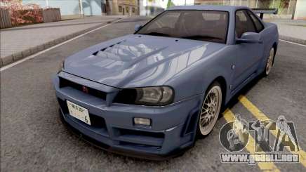 Nissan Skyline GT-R R34 2000 Omori Factory S1 v2 para GTA San Andreas