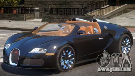 Bugatti Veyron Spider para GTA 4