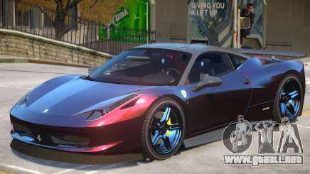 Ferrari 458 V2.0 para GTA 4