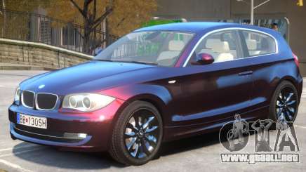 BMW 120i V1 para GTA 4
