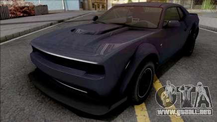 GTA V Bravado Gauntlet Hellfire Purple para GTA San Andreas