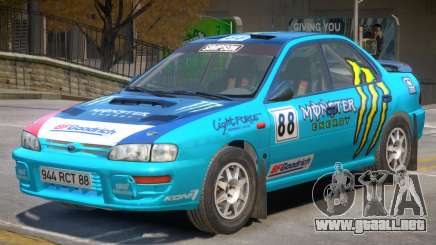 Subaru Impreza Rally Edition V1 PJ4 para GTA 4