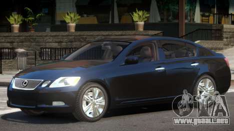 Lexus GS450 Y6 para GTA 4