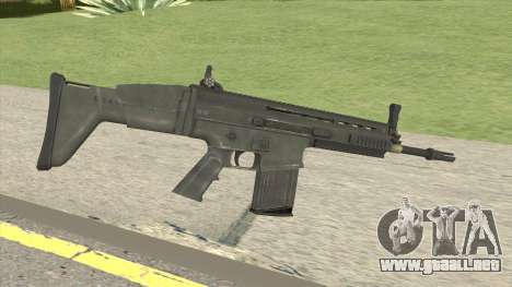 SCAR-H Black para GTA San Andreas