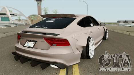 Audi RS7 Sportback X-UK 2013 para GTA San Andreas