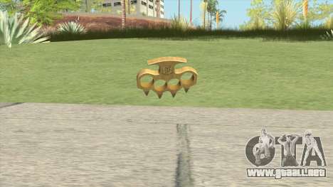 Knuckle Dusters (The Ballas) GTA V para GTA San Andreas