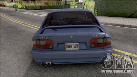 Proton Wira Aeroback para GTA San Andreas