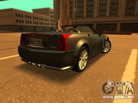 Cadillac XLR-V 2009 para GTA San Andreas