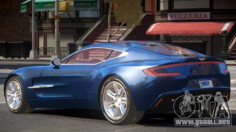 Aston Martin One-77 V1.0 para GTA 4