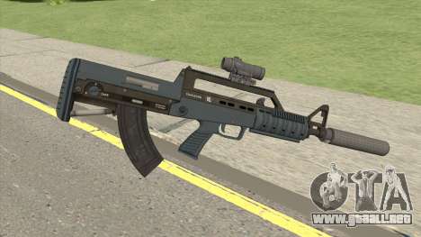 Bullpup Rifle (Two Upgrades V9) Old Gen GTA V para GTA San Andreas