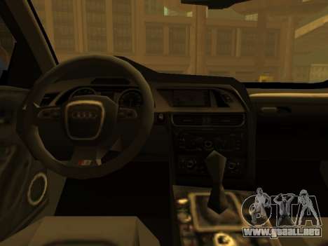 Audi A4 2.0 TFSI 2010 para GTA San Andreas