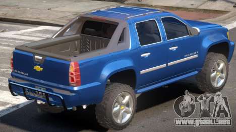 Chevrolet Avalanche V1.1 para GTA 4