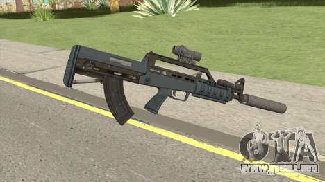 Bullpup Rifle (Three Upgrades V5) Old Gen GTA V para GTA San Andreas