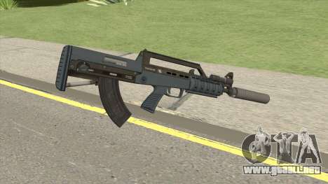 Bullpup Rifle (Two Upgrades V7) Old Gen GTA V para GTA San Andreas