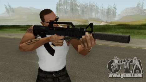 Bullpup Rifle (Three Upgrades V8) Old Gen GTA V para GTA San Andreas