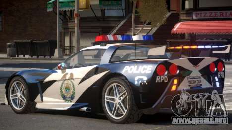 Chevrolet Corvette Police para GTA 4