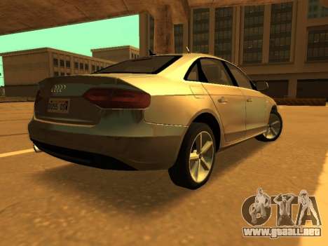 Audi A4 2.0 TFSI 2010 para GTA San Andreas