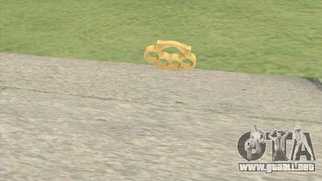 Knuckle Dusters GTA V para GTA San Andreas