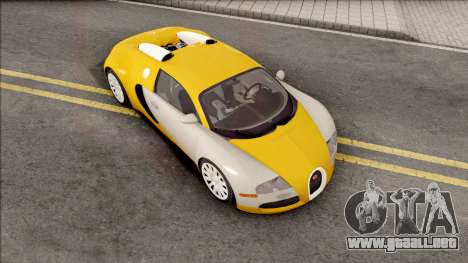 Bugatti Veyron HQ Interior para GTA San Andreas