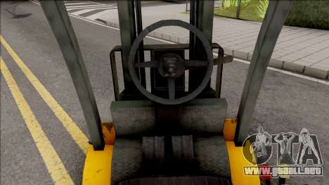 GTA V HVY Forklift IVF Style para GTA San Andreas