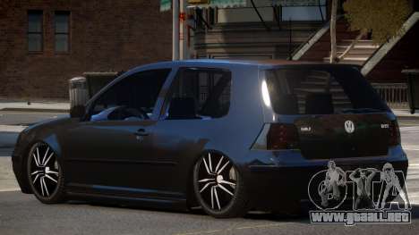 Volkswagen Golf 4 Tuned para GTA 4