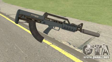 Bullpup Rifle (Two Upgrades V8) Old Gen GTA V para GTA San Andreas