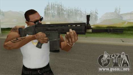 SCAR-H Black para GTA San Andreas