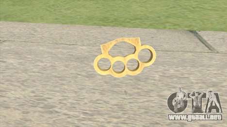 Knuckle Dusters GTA V para GTA San Andreas