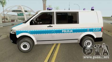 Volkswagen Transporter T6 (Policja KSP) para GTA San Andreas