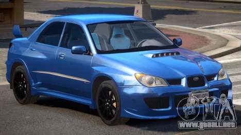 Subaru Impreza STI GT para GTA 4