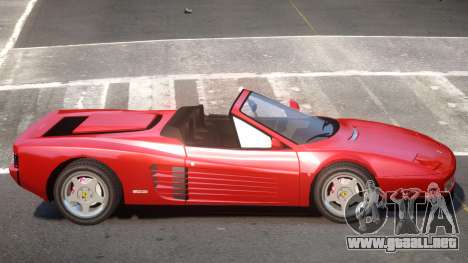 Ferrari Testarossa Roadster para GTA 4