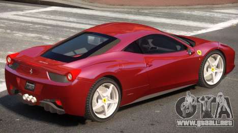 Ferrari 458 Upd para GTA 4