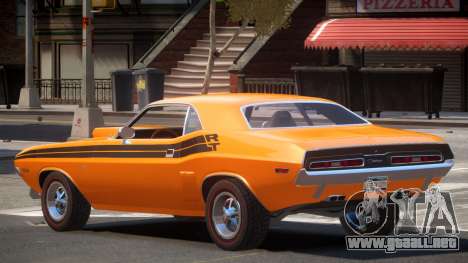 1971 Dodge Challenger R2 para GTA 4