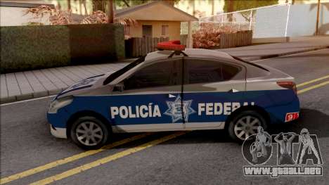 Nissan Versa 2019 Policia Federal Mexicana para GTA San Andreas