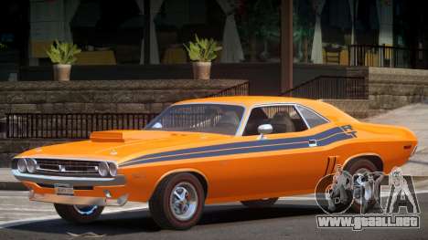 1971 Dodge Challenger R2 para GTA 4