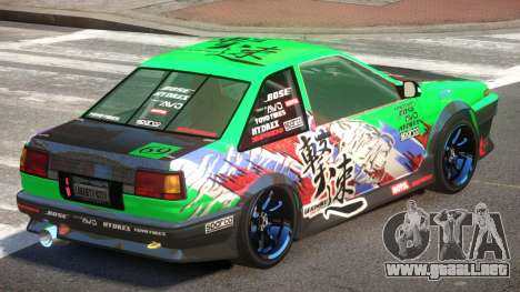 Toyota Corolla GT PJ para GTA 4