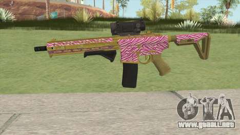 Carbine Rifle GTA V (Zebra Rosa) para GTA San Andreas