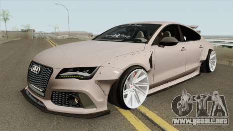 Audi RS7 Sportback X-UK 2013 para GTA San Andreas