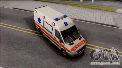 Mercedes-Benz Sprinter Ambulans Hitna Pomoc para GTA San Andreas