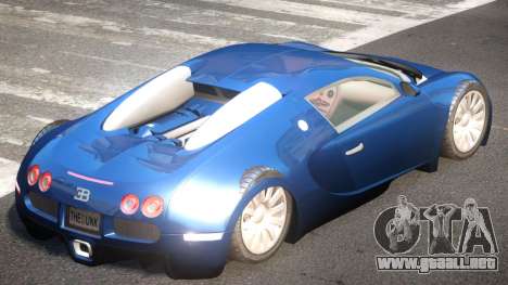 Bugatti Veyron GT para GTA 4