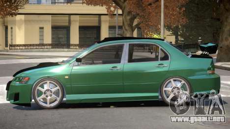 Mitsubishi Lancer 8 RS para GTA 4