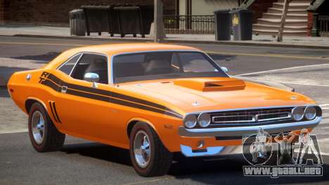 1971 Dodge Challenger R2 para GTA 4