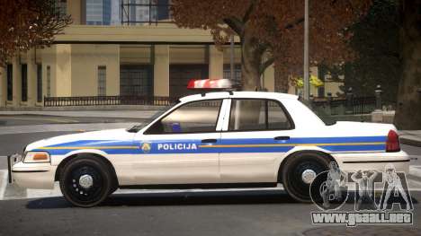 Ford Crown Victoria Police Unit para GTA 4