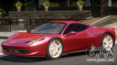 Ferrari 458 Upd para GTA 4