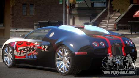 Bugatti Veyron S V1.1 PJ1 para GTA 4